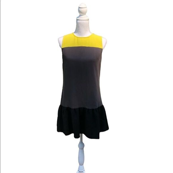 LOFT Size 4 Tri Color Dress - Picture 1 of 4